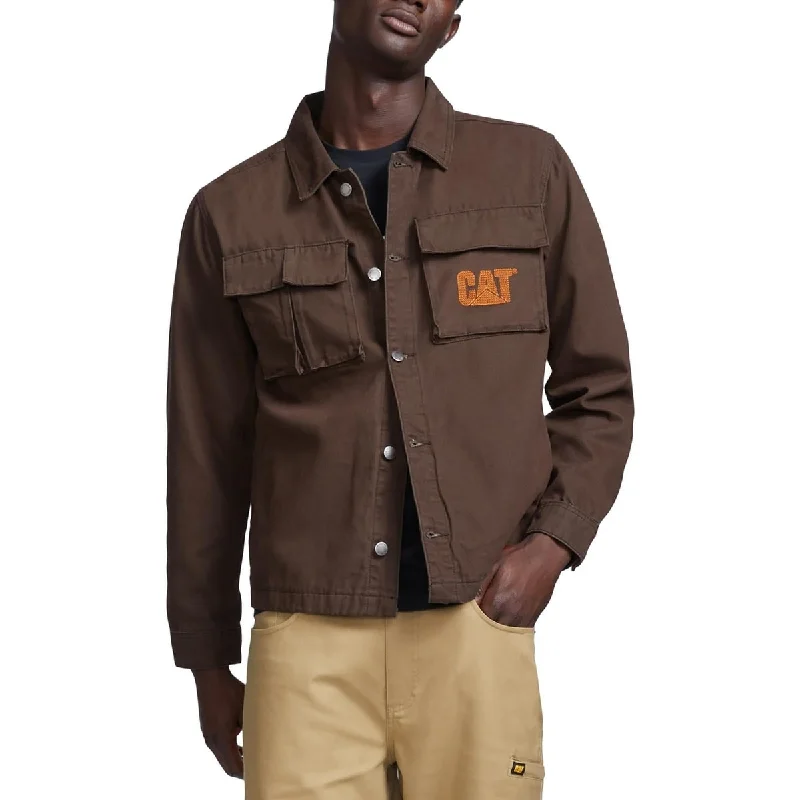 Caterpillar Men's Urban Passage Shirt Jacket Brown