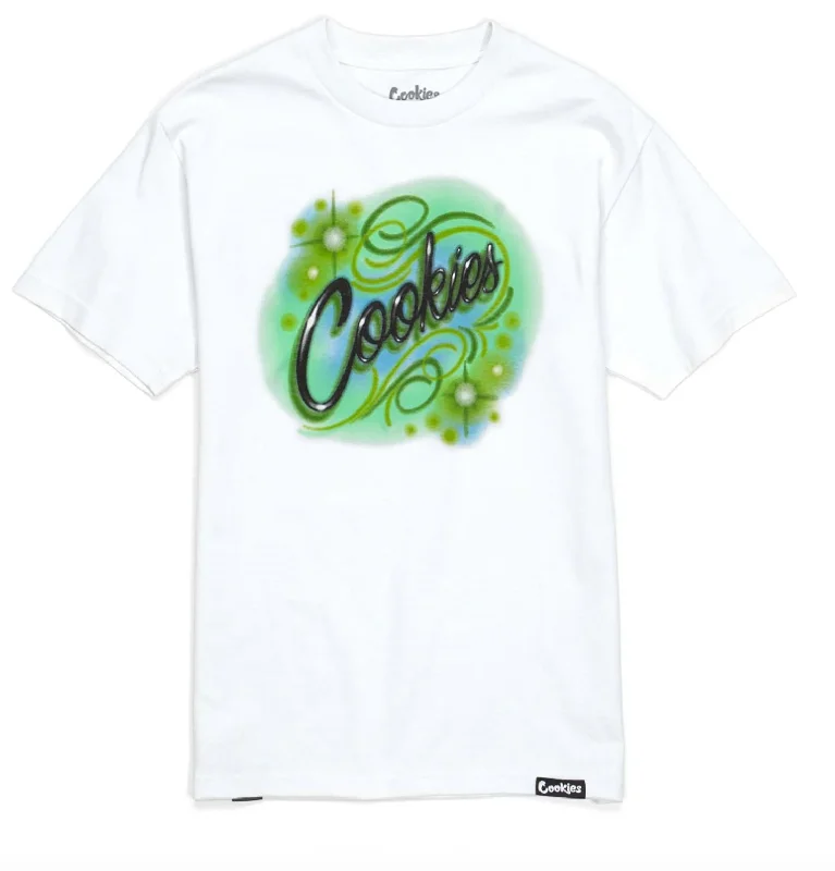 Men's Airbrush T-Shirt In White