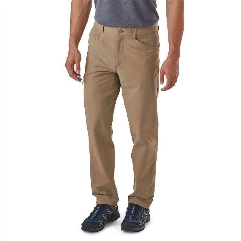 Men's Quandary Pants - Regular In Classic Tan