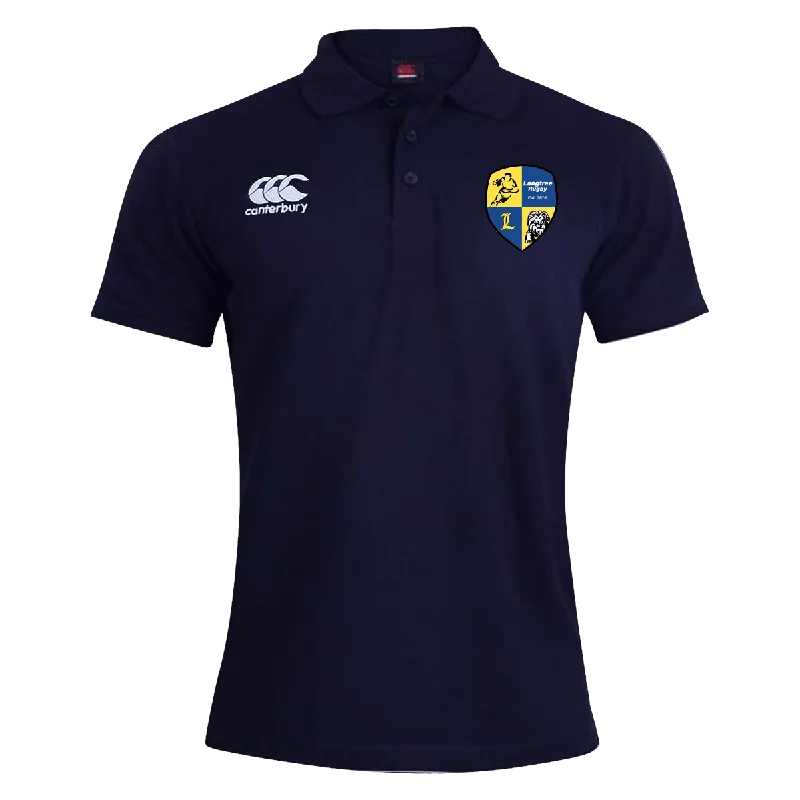 Langtree Rugby Club Canterbury Waimak Rugby Polo Navy