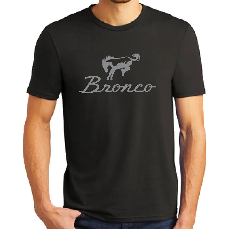 Mens Ford Bronco Script - Black