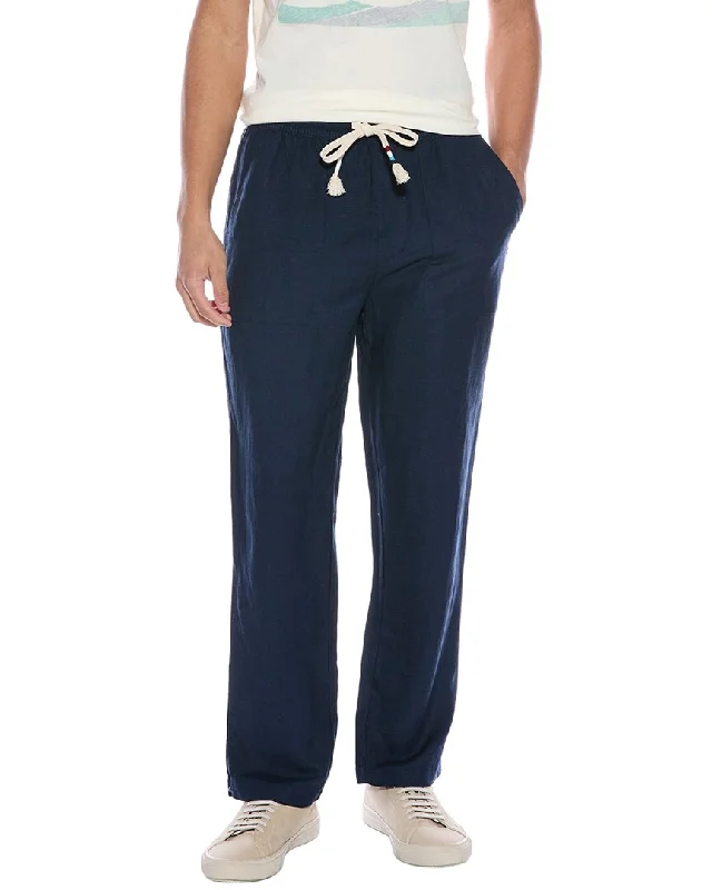 Sol Angeles Zuma Linen-Blend Pant