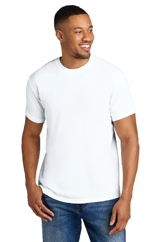 Comfort Colors Mens Short Sleeve Crewneck T-Shirt - White