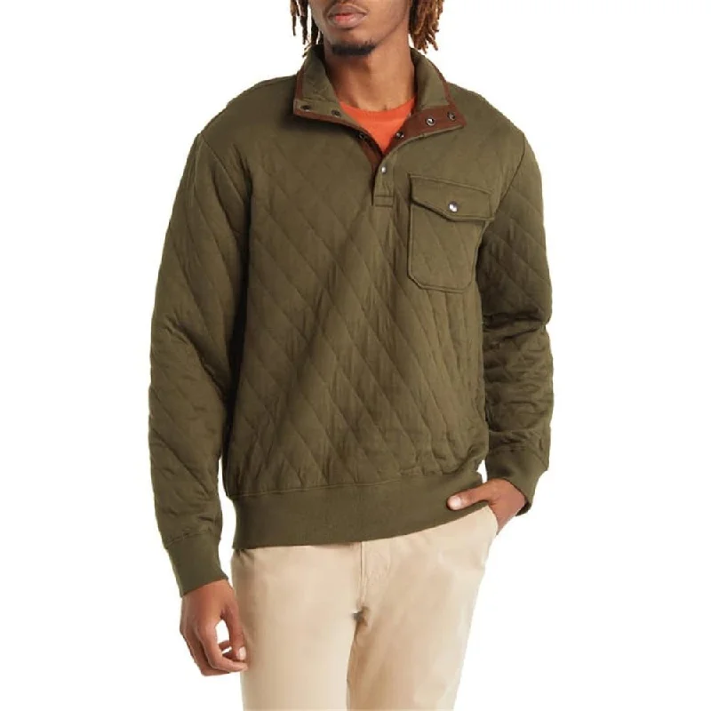 Ralph Lauren Men's Quilted Double Knit Cotton Blend Jacket Green Size XX-Large