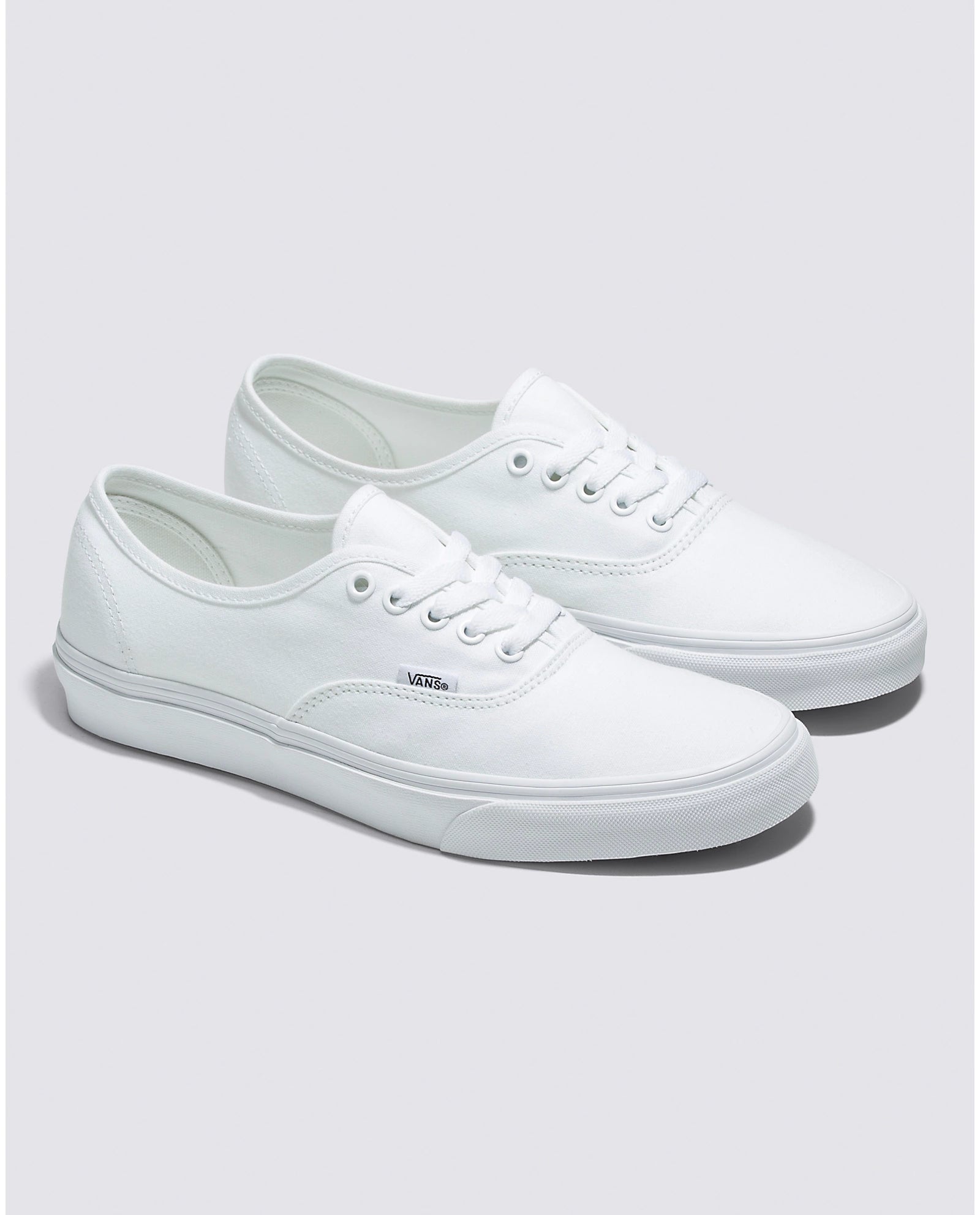 Men casual shoes with rubber soles-Authentic True White