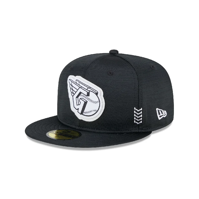 Cleveland Guardians 2024 Clubhouse Black 59FIFTY Fitted Hat