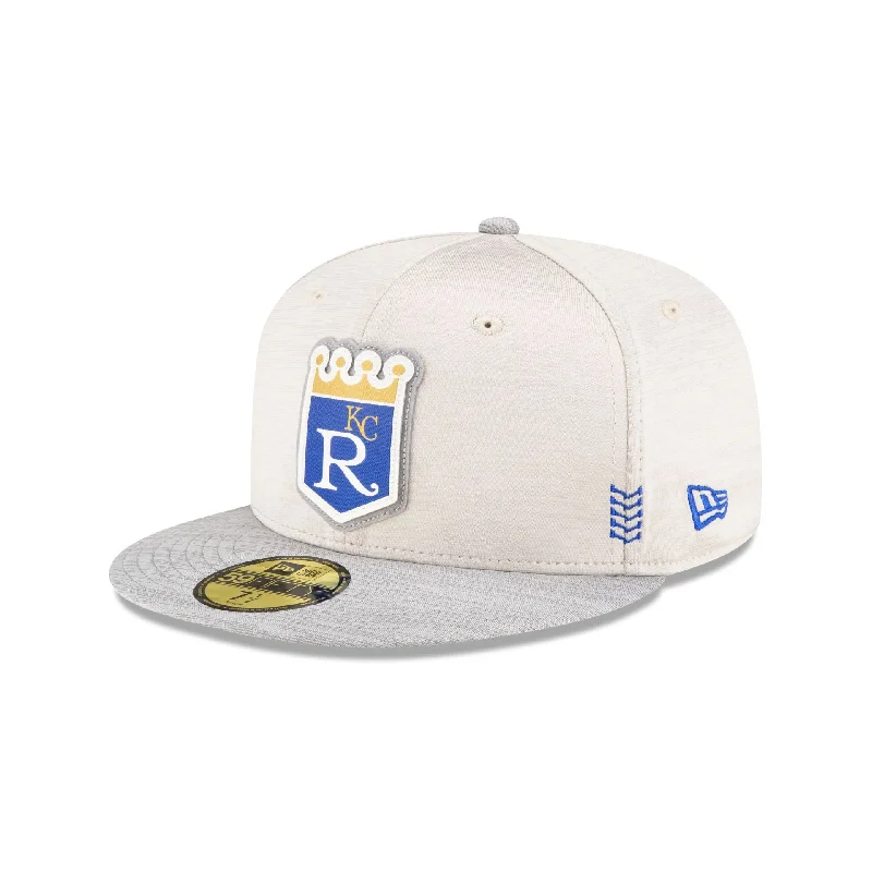 Kansas City Royals 2024 Clubhouse Stone 59FIFTY Fitted Hat