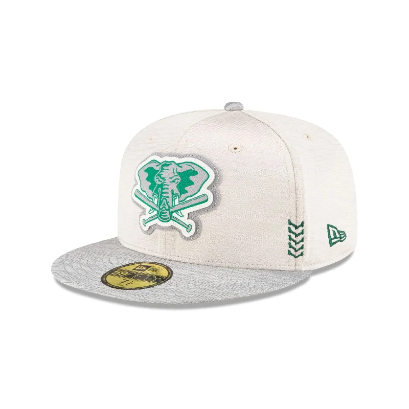 Oakland Athletics 2024 Clubhouse Stone 59FIFTY Fitted Hat