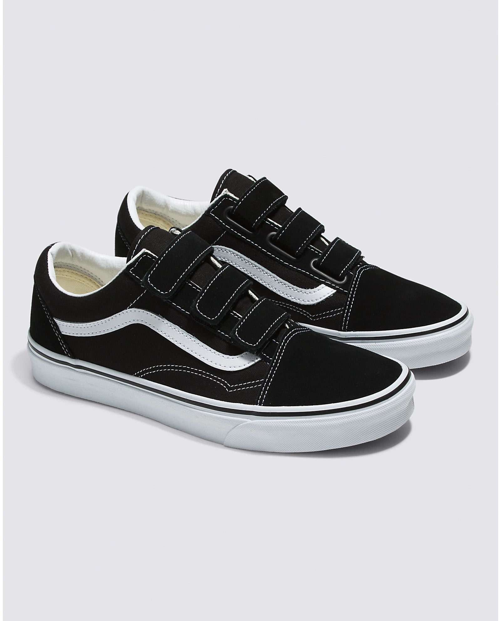 Men casual shoes with breathable fabric-Old Skool V Black/True White