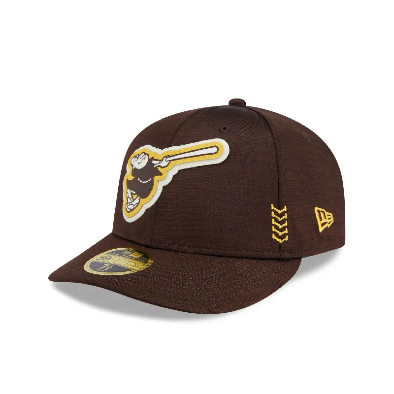 San Diego Padres 2024 Clubhouse Low Profile 59FIFTY Fitted Hat