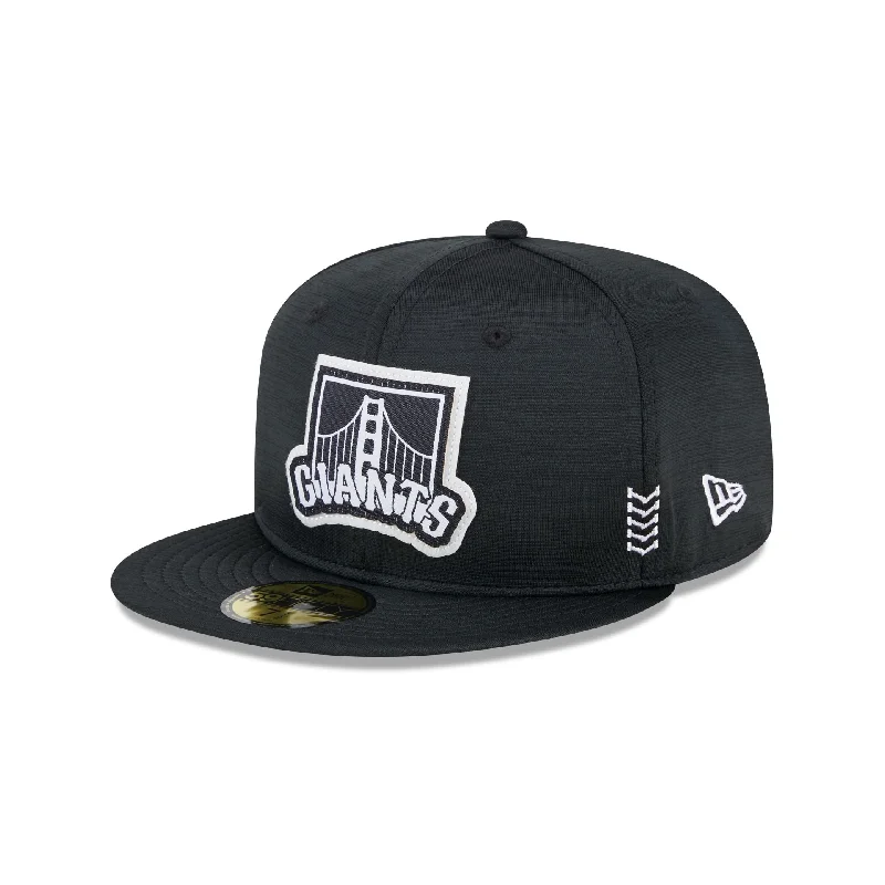 San Francisco Giants 2024 Clubhouse Black 59FIFTY Fitted Hat