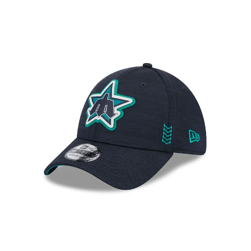 Seattle Mariners 2024 Clubhouse 39THIRTY Stretch Fit Hat