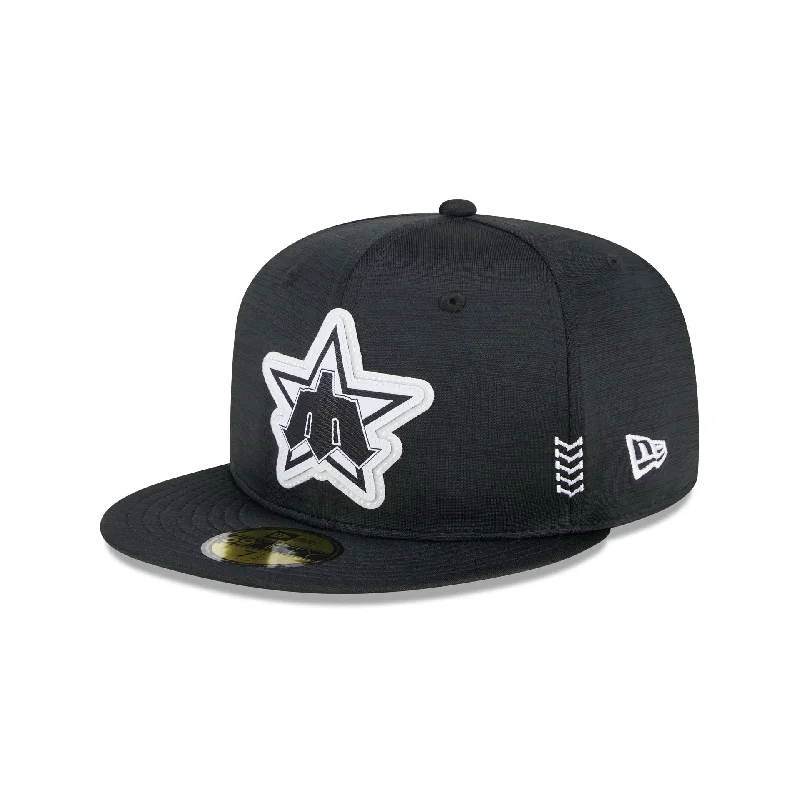 Seattle Mariners 2024 Clubhouse Black 59FIFTY Fitted Hat