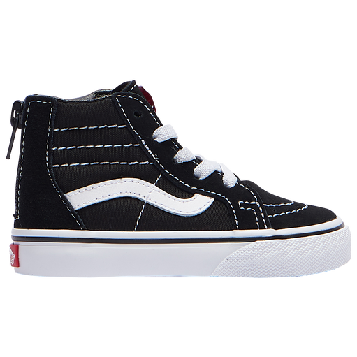 Men casual shoes for everyday wear-Sk8-Hi Kids Zip Black/White