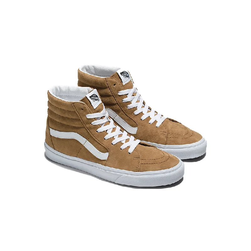 Best casual shoes for men with comfortable fit-Sk8 Hi Pig Suede Tobacco Brown