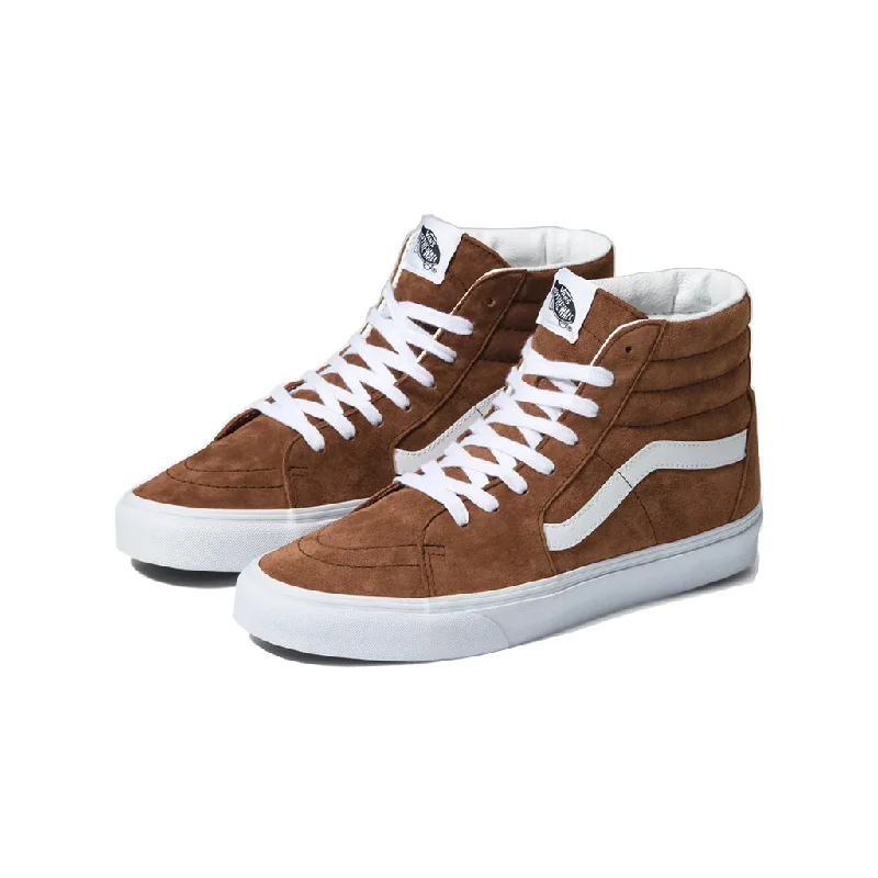 Casual footwear for men in various styles-Sk8 Hi Pig Suede Tortoise Shell