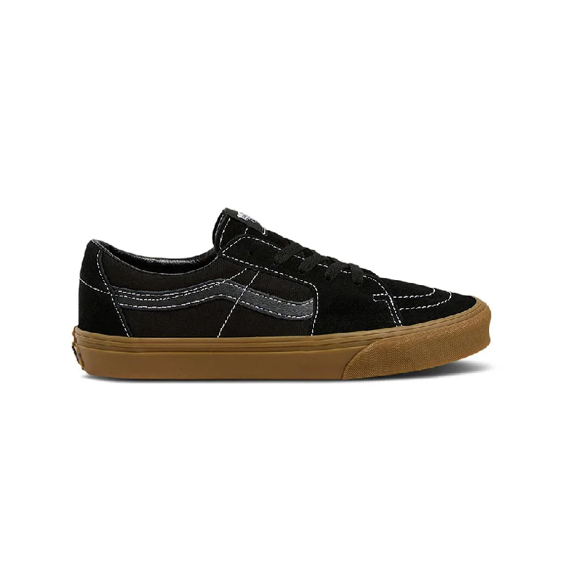 Men slip-on shoes with arch support-Sk8 Low Gum Black