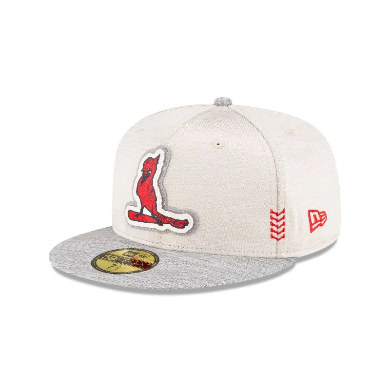 St. Louis Cardinals 2024 Clubhouse Stone 59FIFTY Fitted Hat