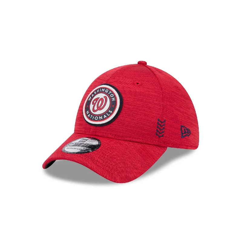 Washington Nationals 2024 Clubhouse 39THIRTY Stretch Fit Hat