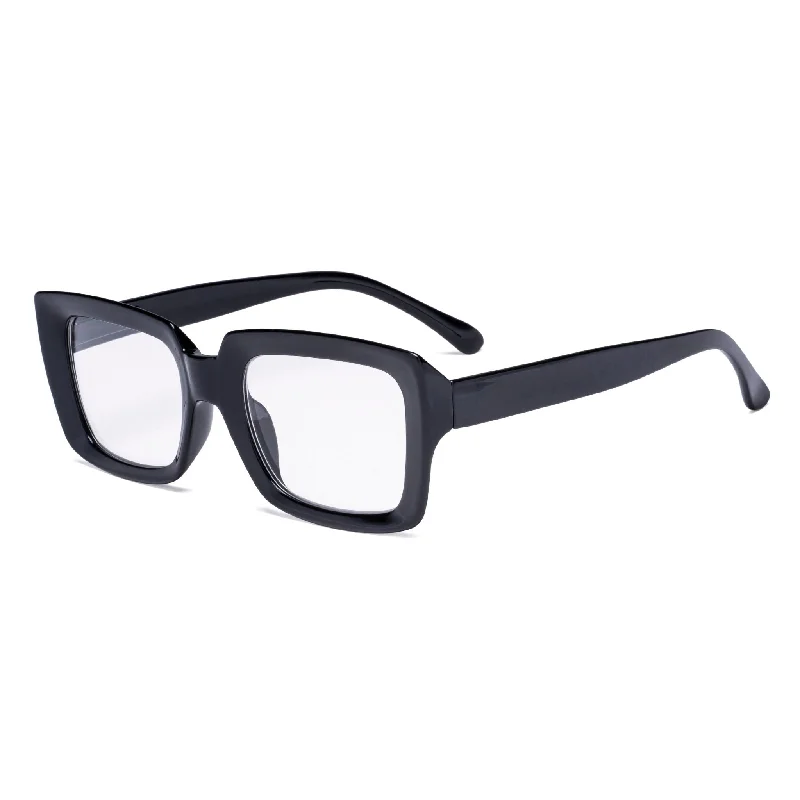 Thicker Frame Trendy Reading Glasses Stylish Readers R9107