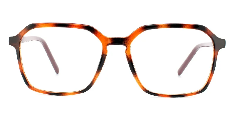 Unique Tortoise Geometric Glasses GTR 2105