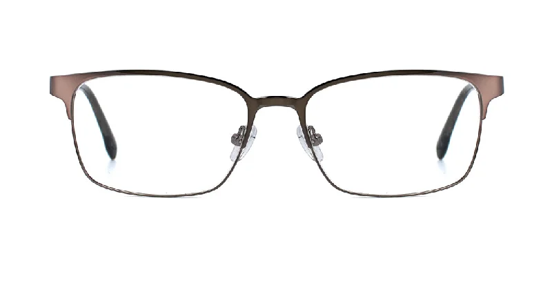 Bronze Robust Metal Plastic Glasses MT-34683