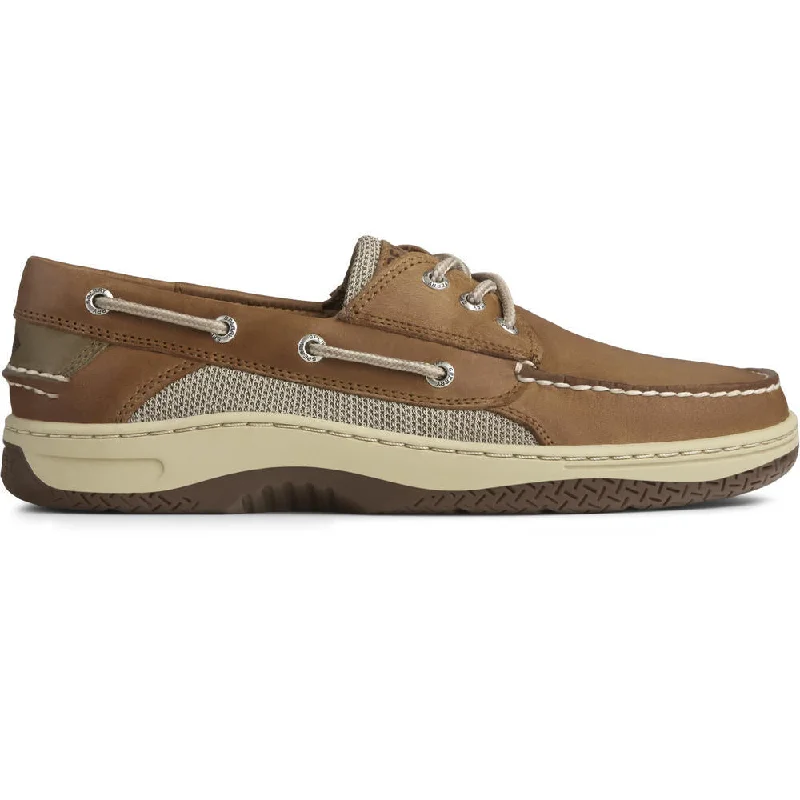 Men breathable casual loafers-Billfish - Dark Tan