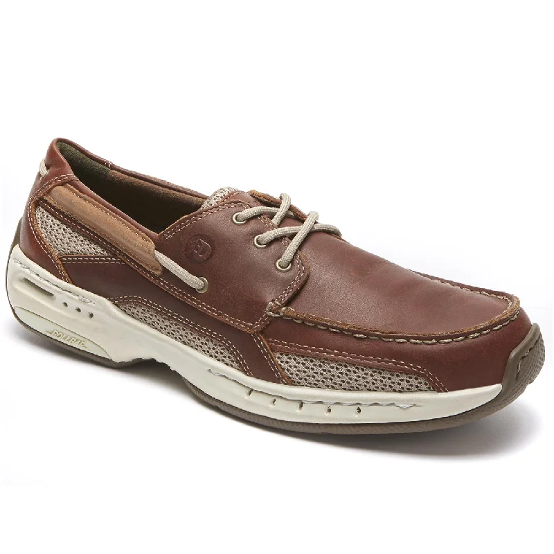 Affordable men casual shoes-Captain - Brown