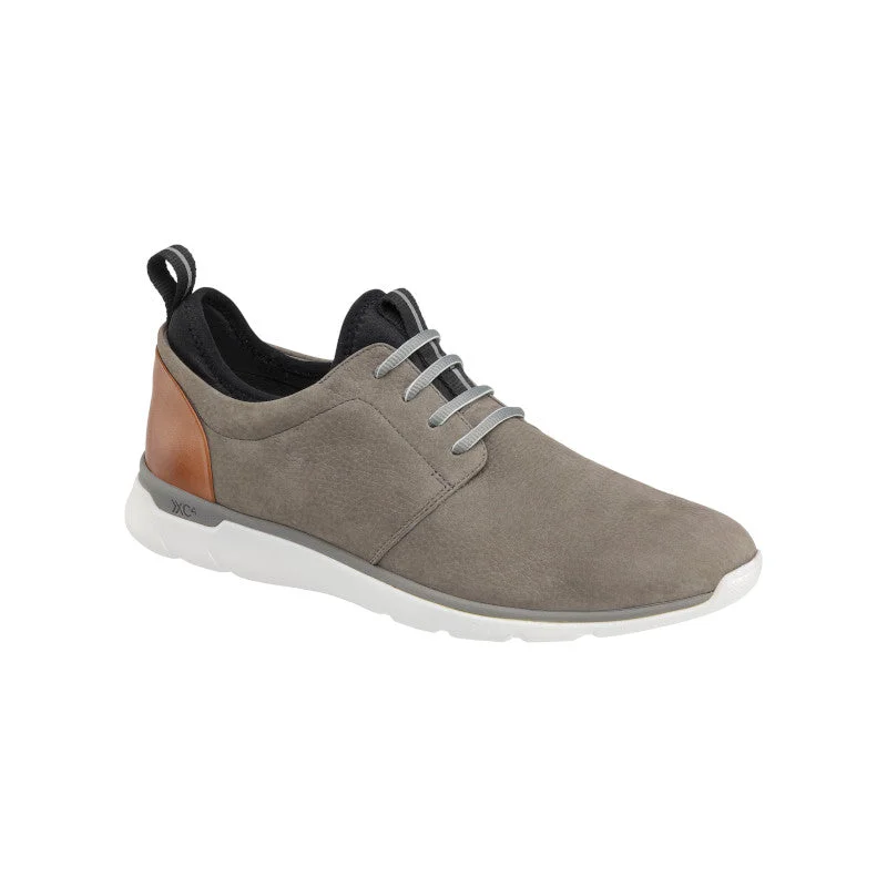 Breathable men casual sneakers-Prentiss - Plain Gray