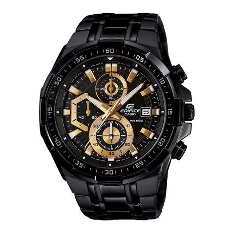 Casio Edifice Stopwatch Men's Chronograph EFR-539BK-1AVUDF (EX187)