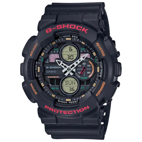 Casio G-Shock Analog-Digital Black Dial Men's Watch GA-140-1A4DR(G976)