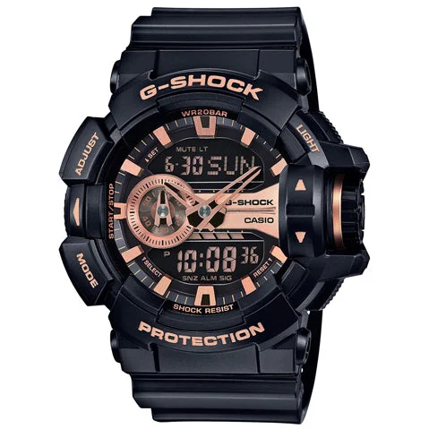 Casio G-Shock Analog-Digital Brown Dial Men's Watch-GA-400GB-1A4DR (G650)