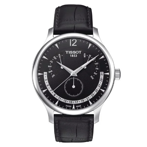 T-Classic Tradition Perpetual Calendar Swiss Quartz Men T0636371605700