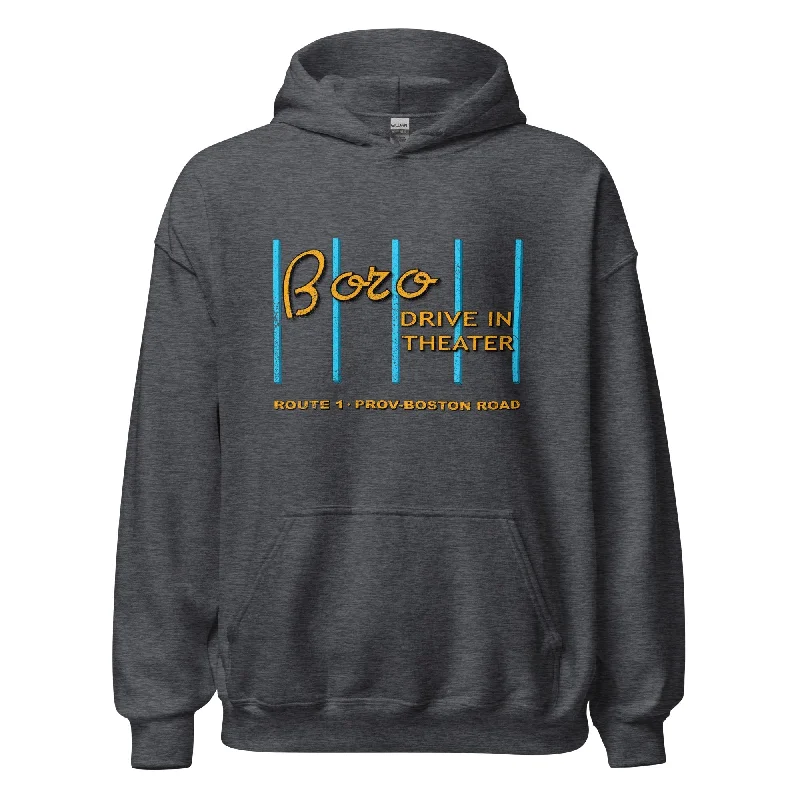 Boro Drive-In Hoodie - North Attleboro, MA | Vintage Drive-In Sweatshirt