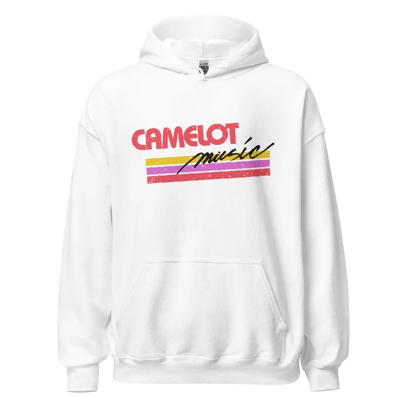 Camelot Music Vintage Hoodie - Retro Music Store Sweatshirt