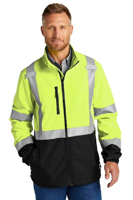 CornerStone Men's ANSI 107 Class 3 Soft Shell Jacket CSJ503