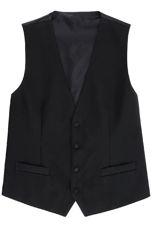 Dolce & Gabbana Men's Sartorial Satin Waistcoat