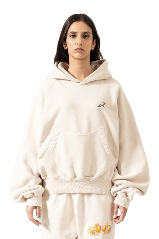 BEIGE MADE IN PAK HOODIE (v2)