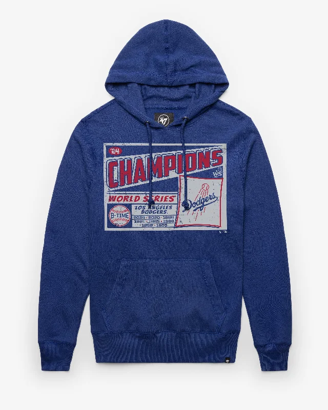 LOS ANGELES DODGERS 2024 WORLD SERIES CHAMPIONS '47 HEADLINE HOOD