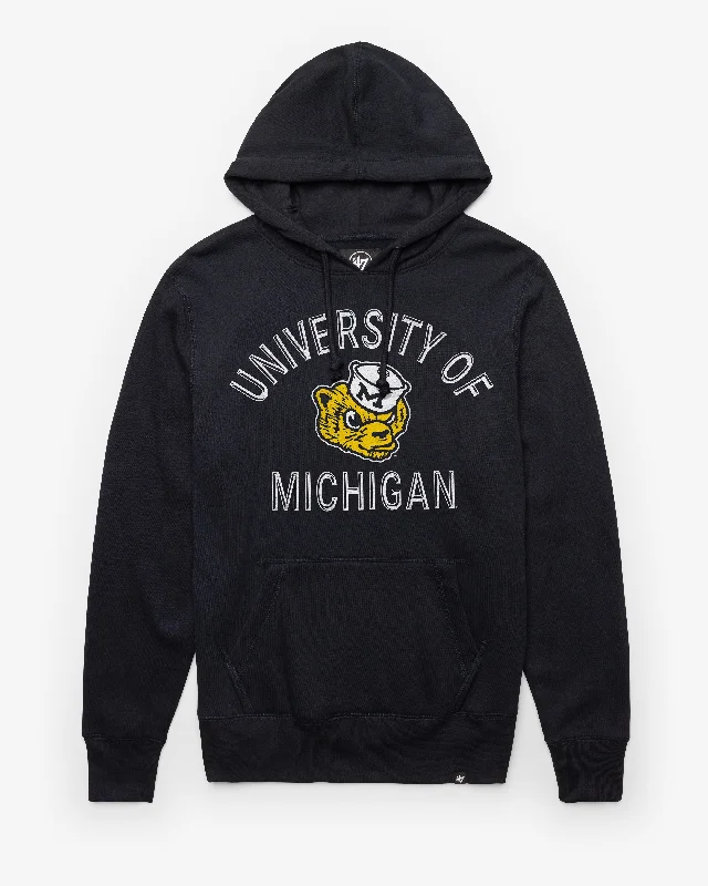 MICHIGAN WOLVERINES VINTAGE PIVOTAL '47 HEADLINE HOOD