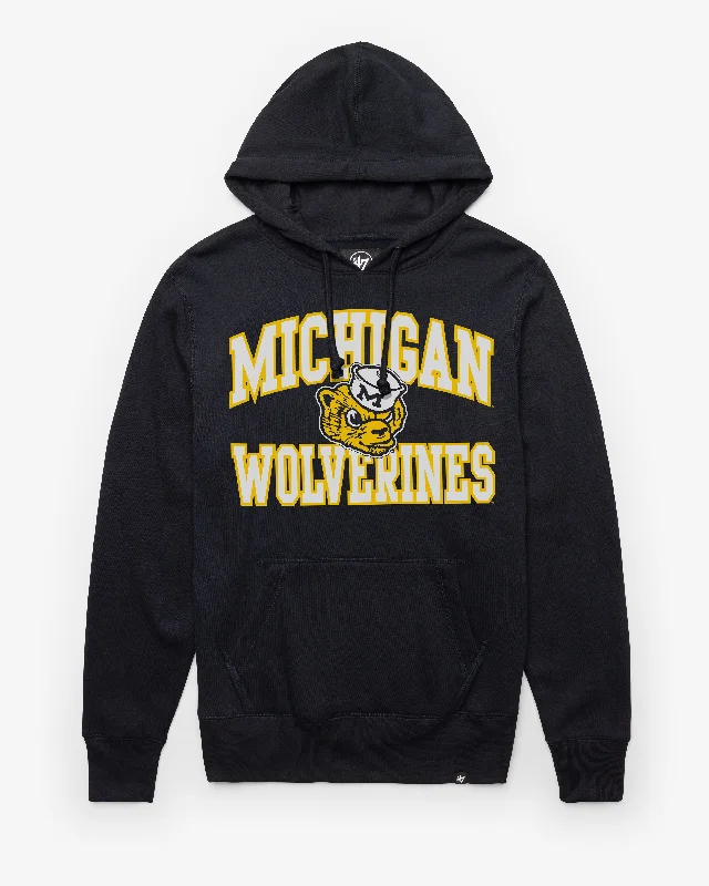 MICHIGAN WOLVERINES VINTAGE VELOCITY '47 HEADLINE HOOD