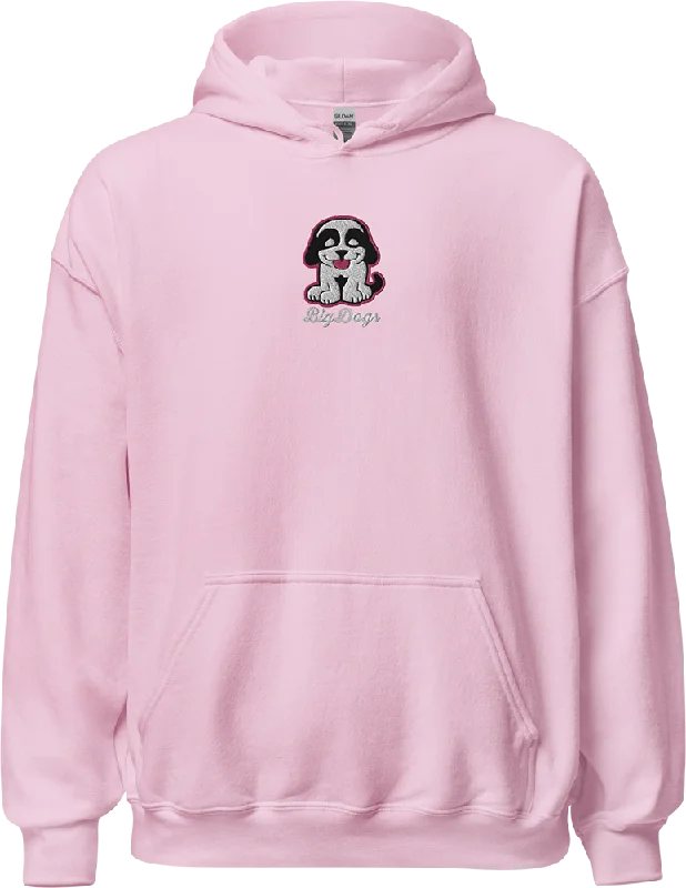 Puppy Embroidered Hoodie