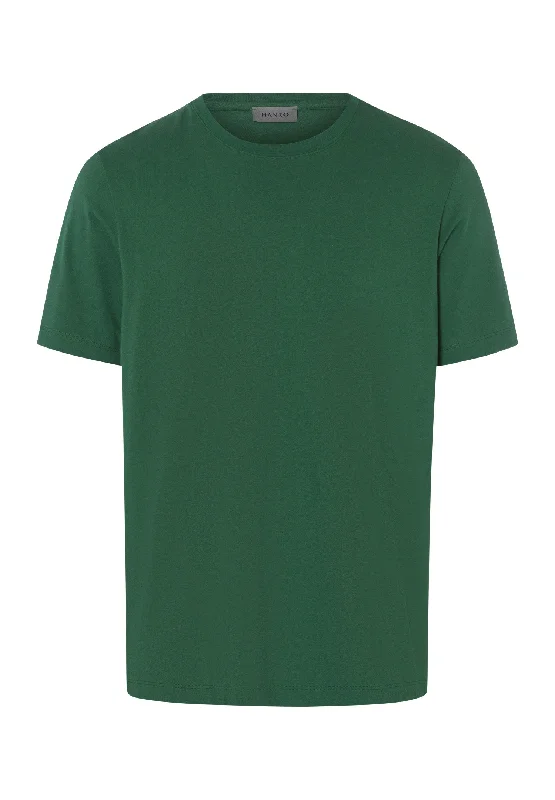 Living Shirts Cotton Crew Neck T-Shirt | Leaf Green 75050-2745