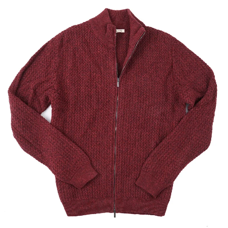 Maurizio Baldassari Full-Zip Cardigan Sweater