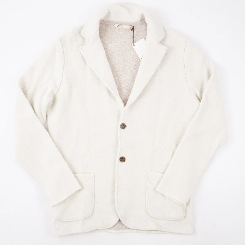 Maurizio Baldassari Plush Wool Sweater-Blazer