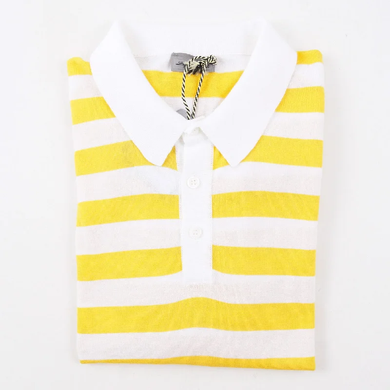 Sartorio Short-Sleeve Cotton Polo Sweater