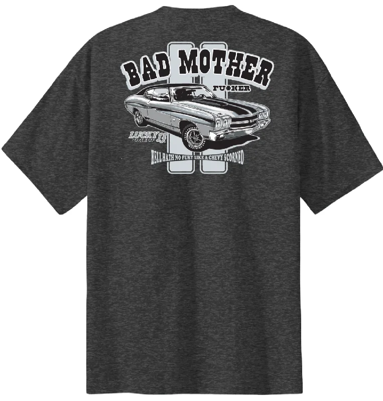 BAD MOFO Classic Fit Tee - Dark Heather Grey