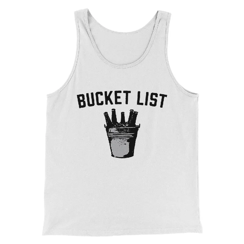 Bucket List Men/Unisex Tank Top