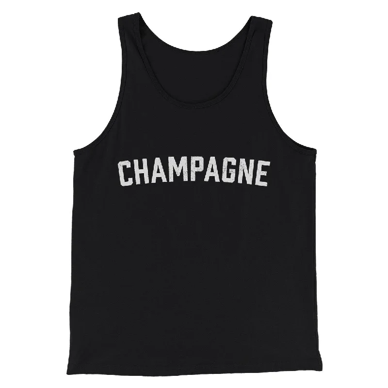 Champagne Men/Unisex Tank Top