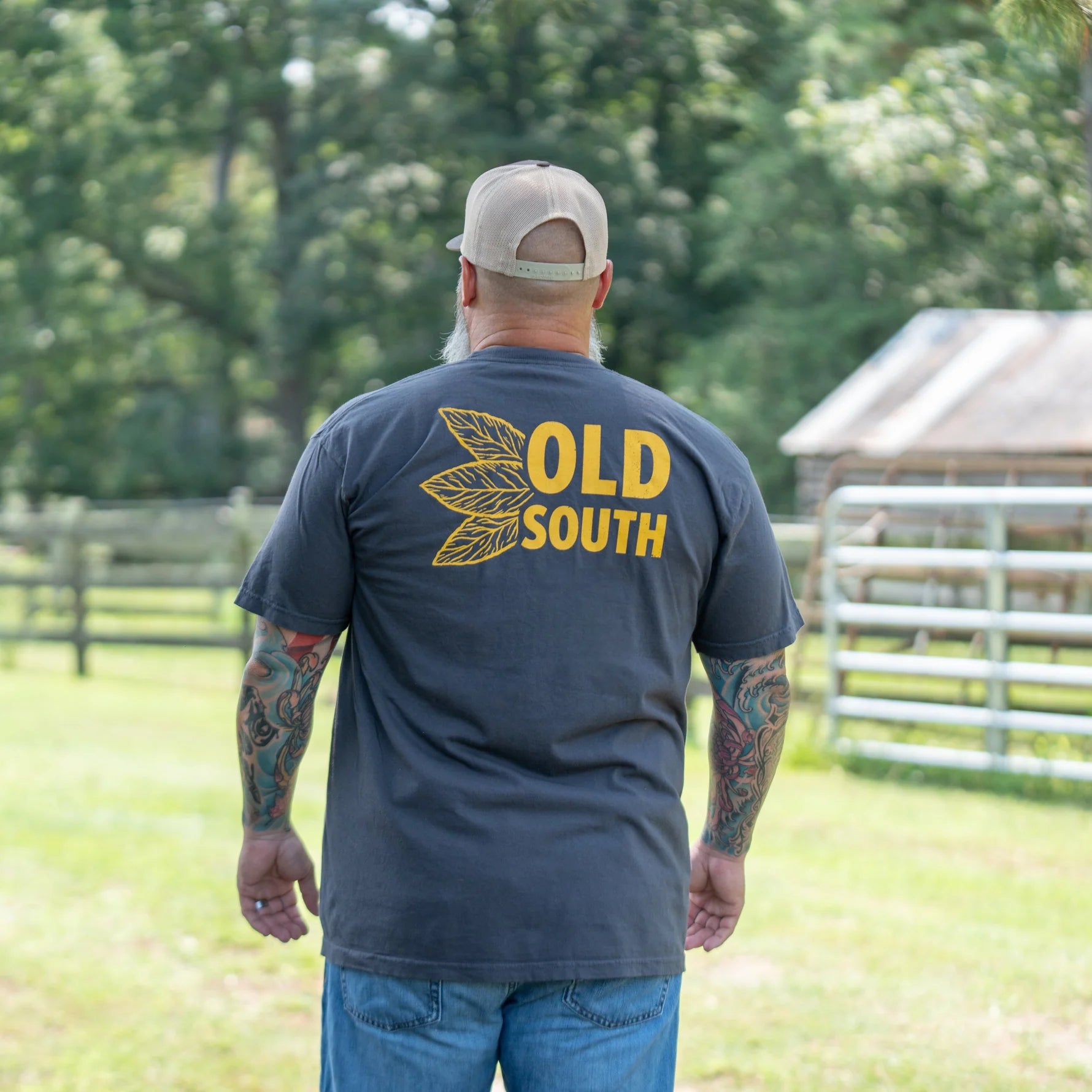 Golden Leaf Short Sleeve Tee by Old South Apparel